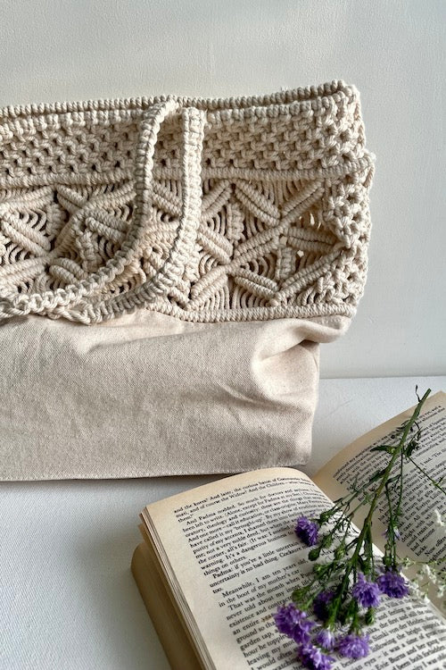 House Of Macrame "Beach Pls" Tote-Bag