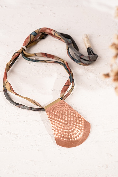 Studio Coppre Trapezius Copper Pendant