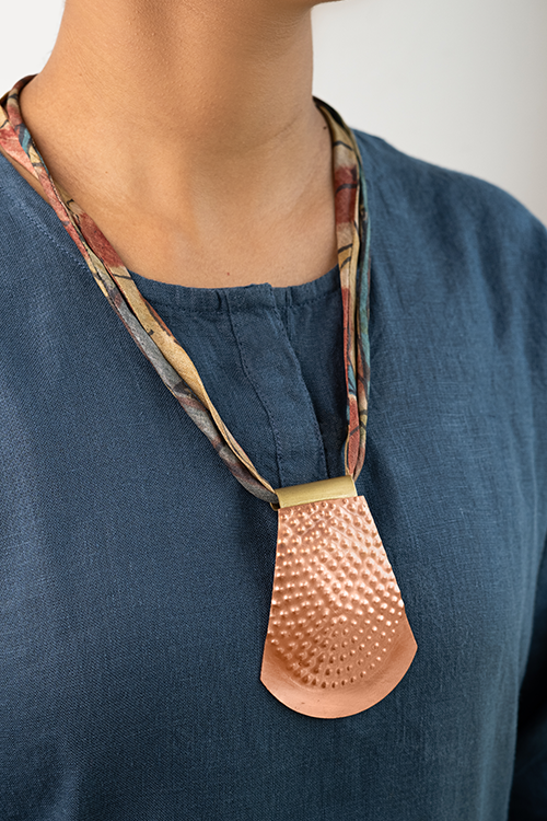 Studio Coppre Trapezius Copper Pendant
