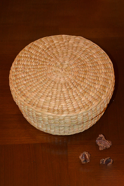 Dharini Kauna Round Gift & Utility Box Natural