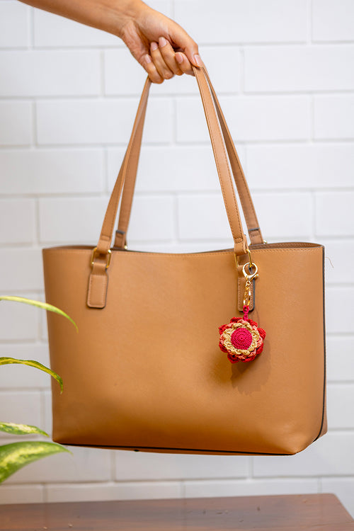 Samoolam Boho Bag Charm Khushaal Dahelia