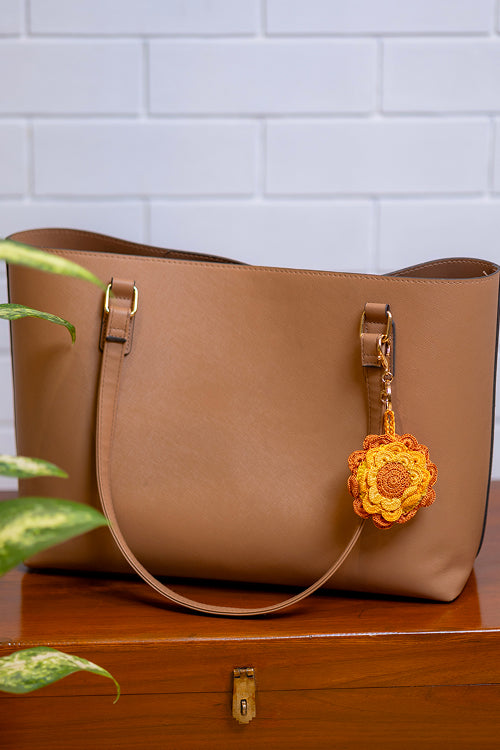 Samoolam Boho Bag Charm Surajmukhi