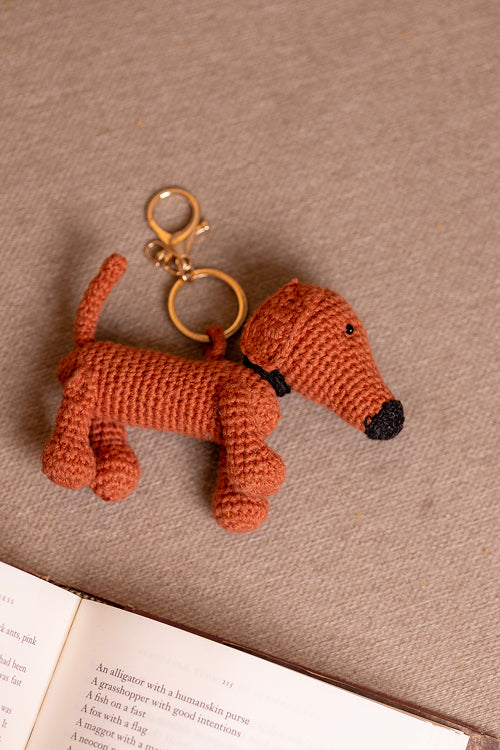 Samoolam Boho Bag Charm Khurafati Dachshund