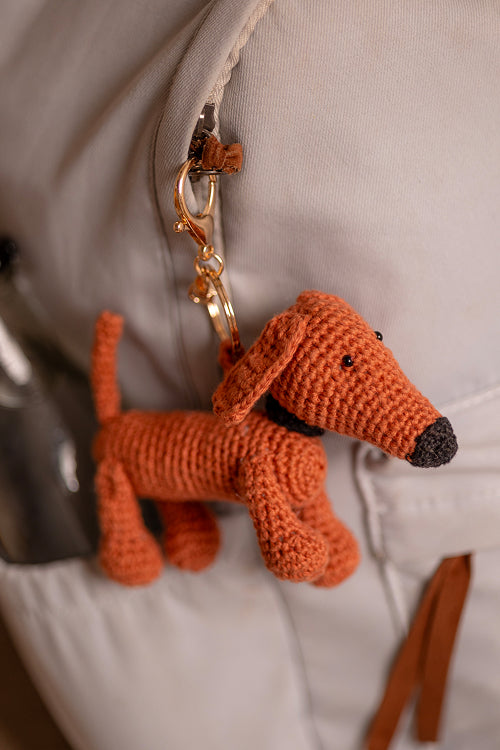 Samoolam Boho Bag Charm Khurafati Dachshund