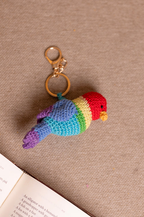 Samoolam Boho Bag Charm Rang Rangeeli Songbird