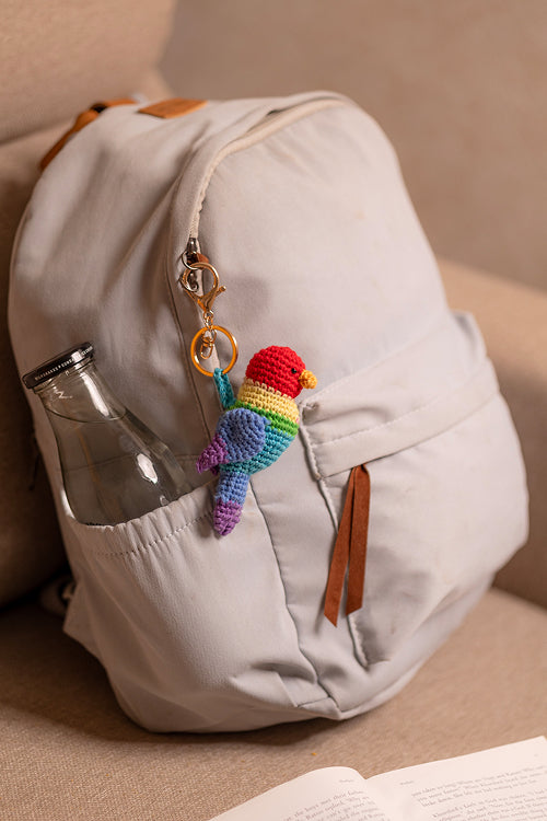 Samoolam Boho Bag Charm Rang Rangeeli Songbird