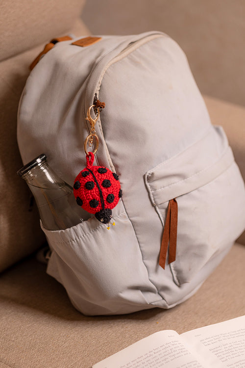 Samoolam Boho Bag Charm Laal Beetle