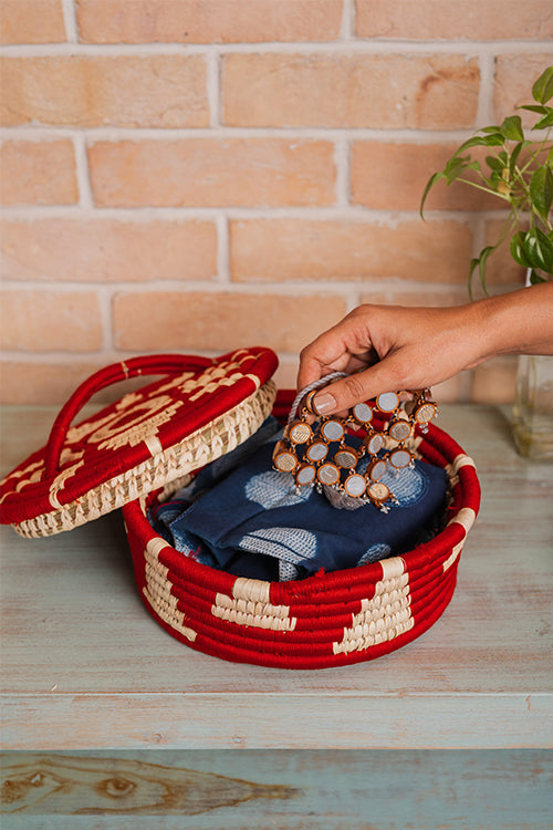 Kraftribe Grass Multipurpose Chapati Box