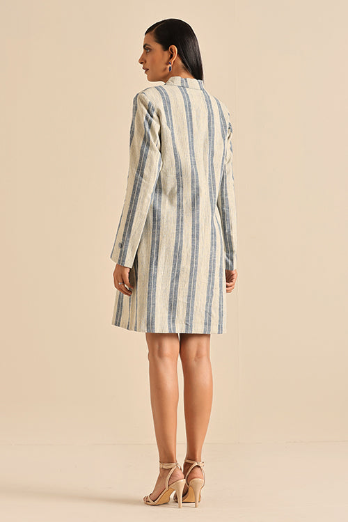 Okhai 'Poise' Pure Cotton Blazer Dress
