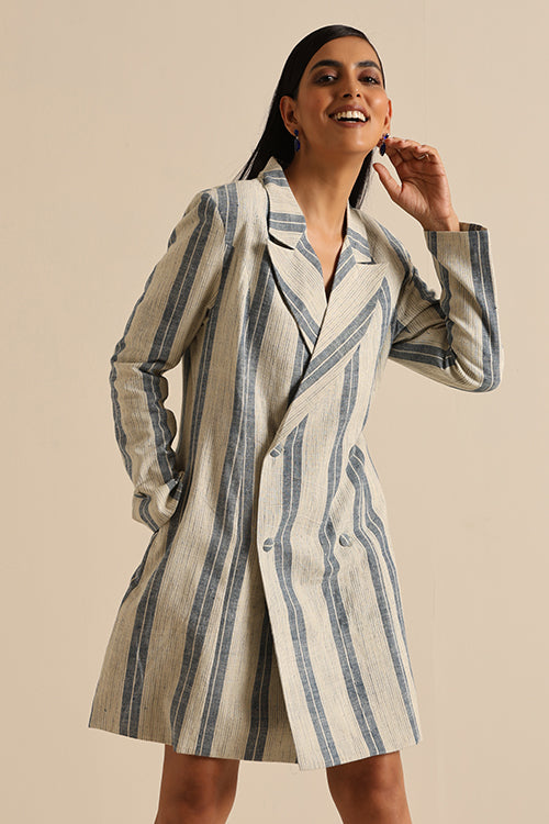 Okhai 'Poise' Pure Cotton Blazer Dress – Okhaistore