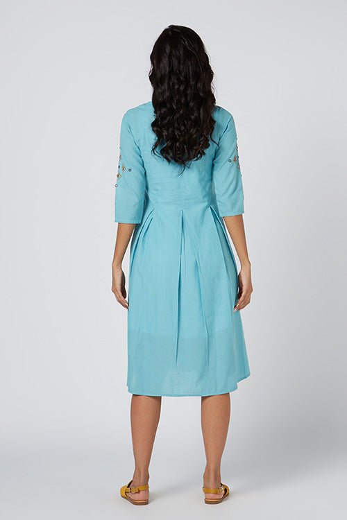 Okhai 'Clarity' Embroidered Cotton Dress | Relove