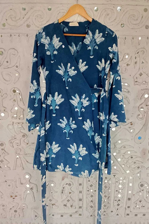 Okhai 'Un-Cage' Cotton Hand Block Printed Dress| Rescue