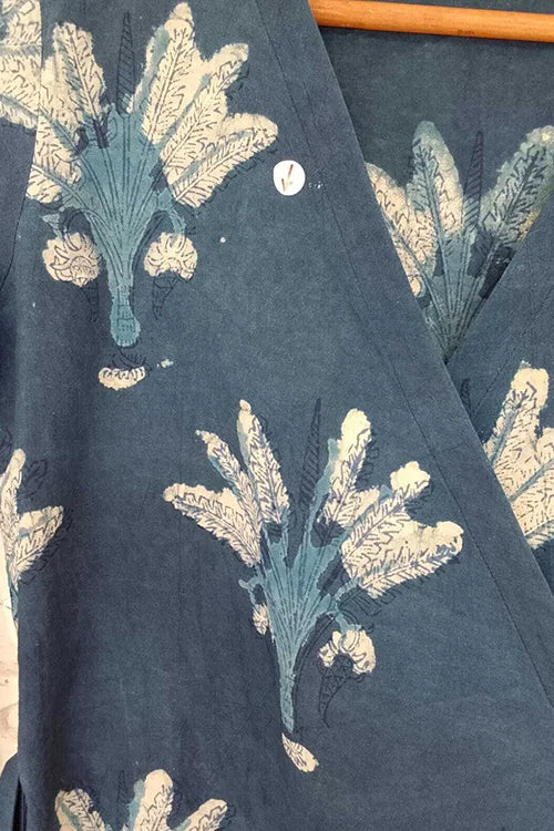 Okhai 'Un-Cage' Cotton Hand Block Printed Dress| Rescue