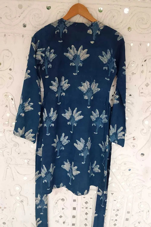 Okhai 'Un-Cage' Cotton Hand Block Printed Dress| Rescue