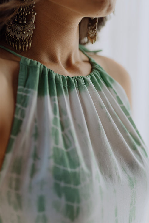 Okhai 'Cloud' Pure Cotton Tie -Dye Dress | Relove