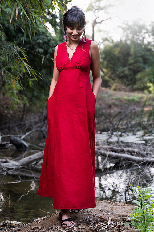 Okhai 'Affection' Pure Cotton Dress| Rescue