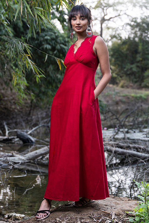 Okhai 'Affection' Pure Cotton Dress| Rescue