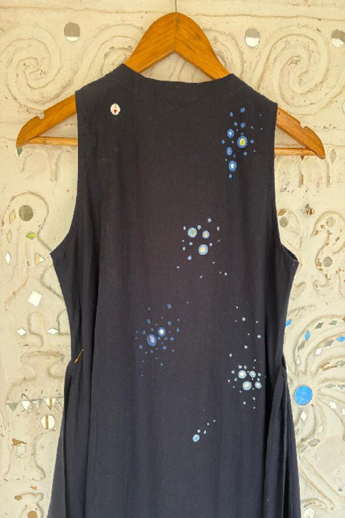 Okhai 'Zodiac' Mirror Work Wrap Dress | Rescue