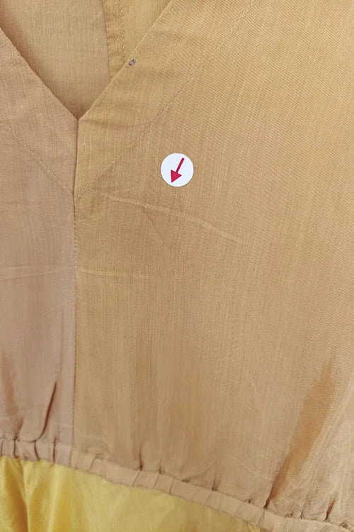 Okhai 'Parisian Dream' Ombre V-Neck Silk Blend Dress| Rescue