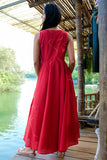 Okhai 'Seaside' Pure Cotton Hand Embroidered Dress | Relove