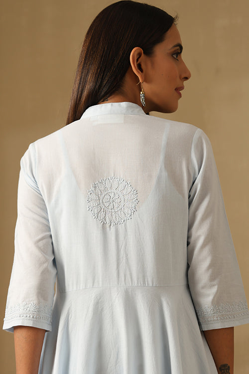 Okhai "Shayari" Chikankari Pure Cotton Dress