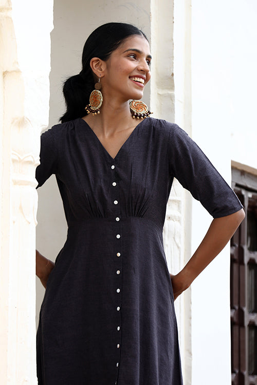 Okhai "New Noir" Pure Cotton Dress