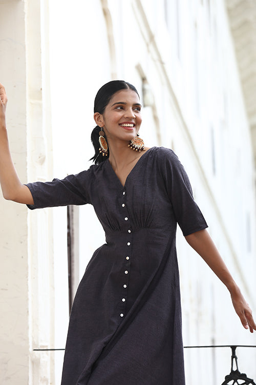 Okhai "New Noir" Pure Cotton Dress
