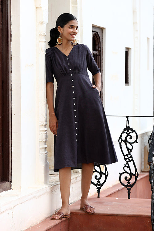 Okhai "New Noir" Pure Cotton Dress