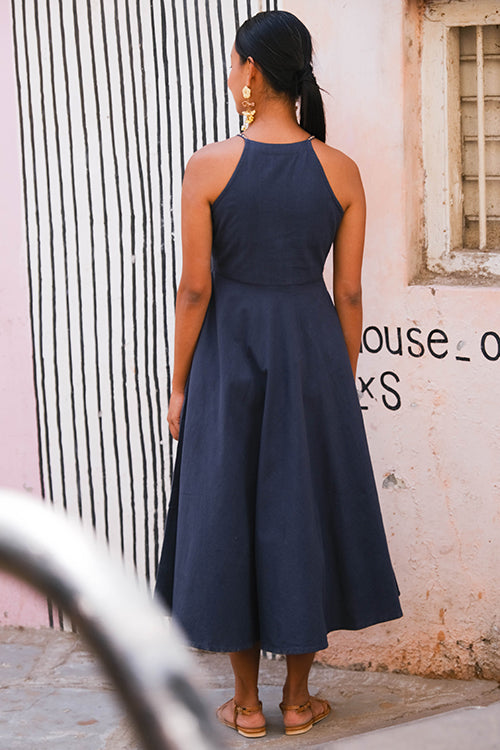 Okhai "Orchard" Suf Embroidered and Bead work Pure Cotton Dress