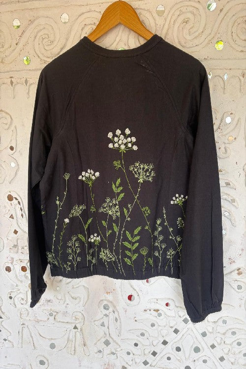 Okhai 'Stellato' Pure Cotton Hand Embroidered Bomber Jacket | Rescue