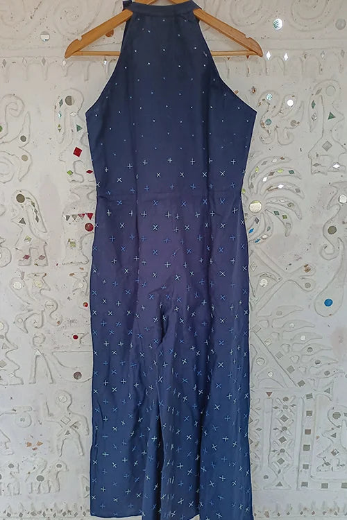 Okhai 'Magic Spell' Hand Embroidered Mirror Work Jumpsuit| Rescue