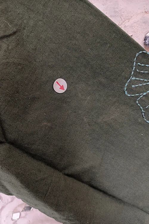 Okhai 'Forest Magic' Pure Cotton Hand Embroidered Jumpsuit| Rescue