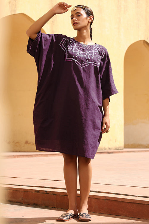 pure cotton kaftan dress Black Charm Pure Cotton kaftan