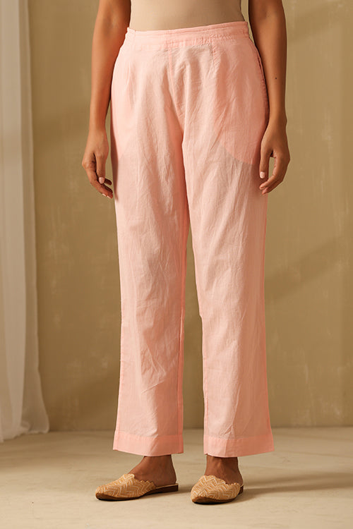 Okhai "Rooh" Chikankari Pure Cotton Kurta Pant Set