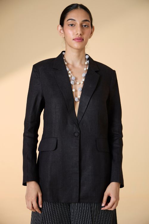 Okhai 'Nostalgic Dream' Linen Cotton Blazer