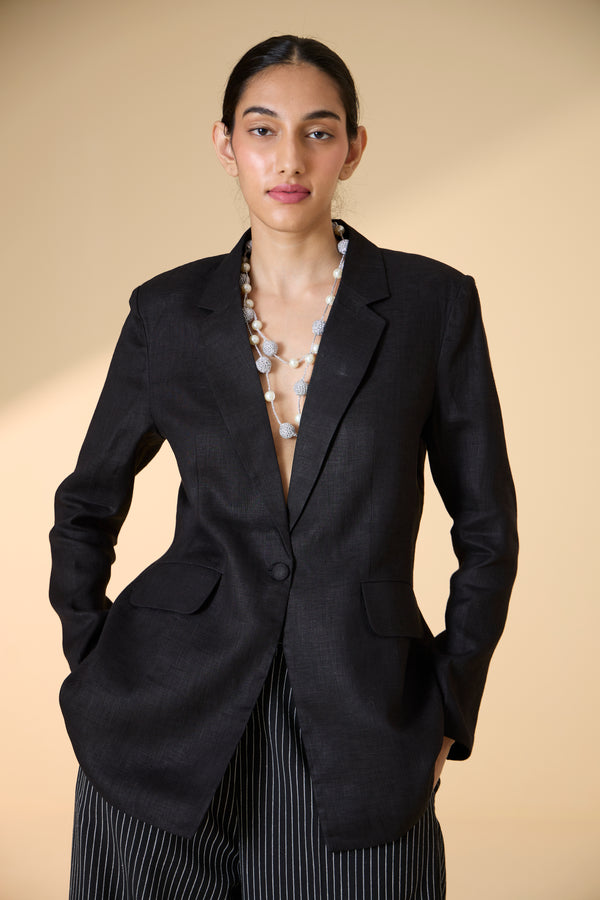 Okhai 'Nostalgic Dream' Linen Cotton Blazer