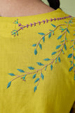 Okhai 'Dreamy' Pure Cotton Hand Embroidered Kurta