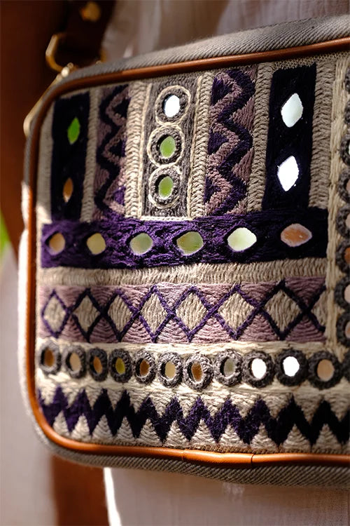 Okhai 'Utsav' Leather Sling Bag