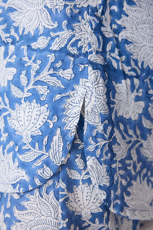 Okhai "Rainburst" Handblock Printed Pure Cotton Shirt