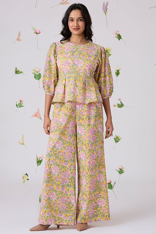 Okhai "Patang" Handblock Printed Pure Cotton Top
