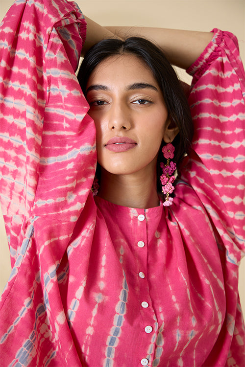 Bhoomi Tie and Dye Pure Cotton Top For Women Online