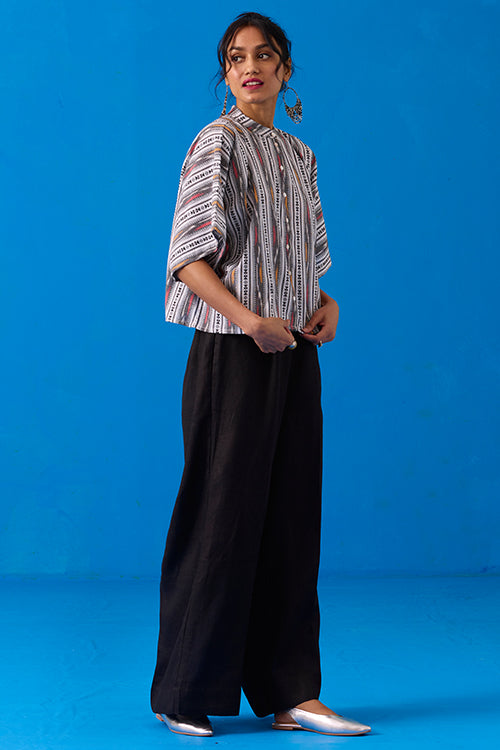 Okhai "Bandha" Hand-Embroidered Pure Cotton Shirt