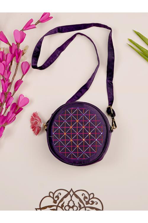 Craftroots Geometrical Dots Circular Bag