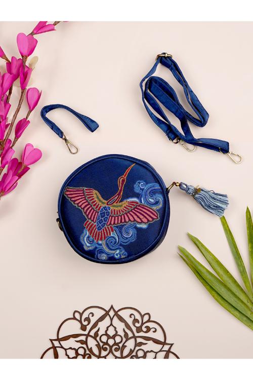 Craftroots Bird In The Sky Circular Bag