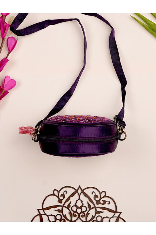 Craftroots Geometrical Dots Circular Bag