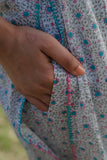 Okhai "Gazelle" Hand Embroidered Handblock Printed Pure Cotton Kurta Pant Set