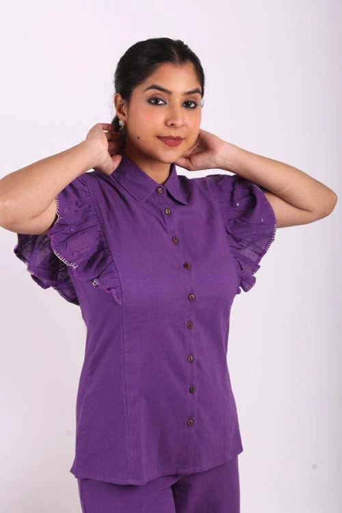 Urmul Desert Crafts-"MARU MAGIC" Handloom Shirt