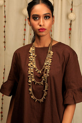 Mayabazaar 'Statement' Handcrafted Lakshmi Necklace