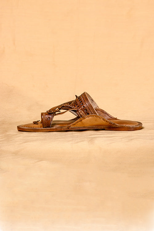 Men Classic Craftsmanship: Elevate Your Style With Timeless Heritage Kolhapuri Chappals