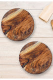 Ace The Space Handcrafted Mango Wood Multi Use Plate